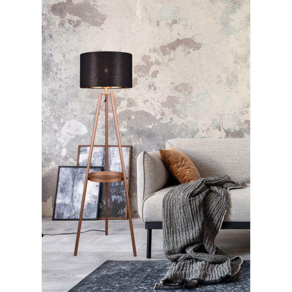 Reality COLETTE Golvlampa Brun, 1-ljuskällor main product photo