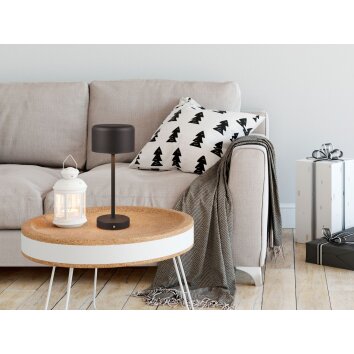 Reality JEFF Bordslampa LED Svart, 1-ljuskällor