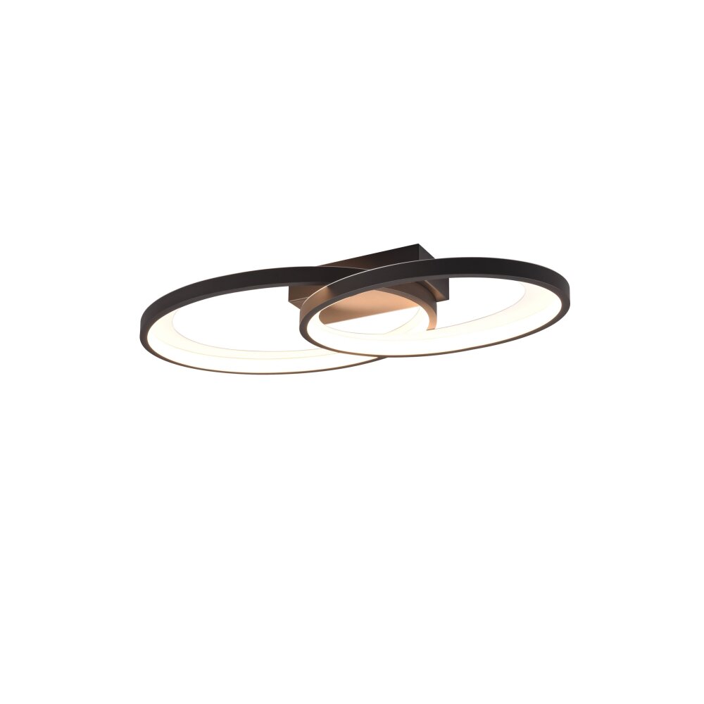 Reality Malaga Taklampa LED Svart, Vit, 1-ljuskällor main product photo