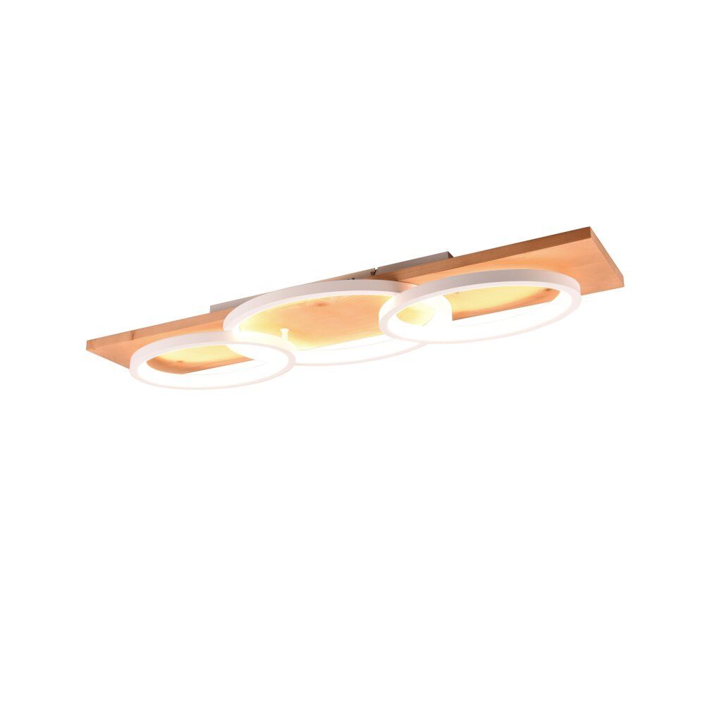 Trio Lampor Barca Taklampa LED Naturfärger, Vit, 1-ljuskällor main product photo