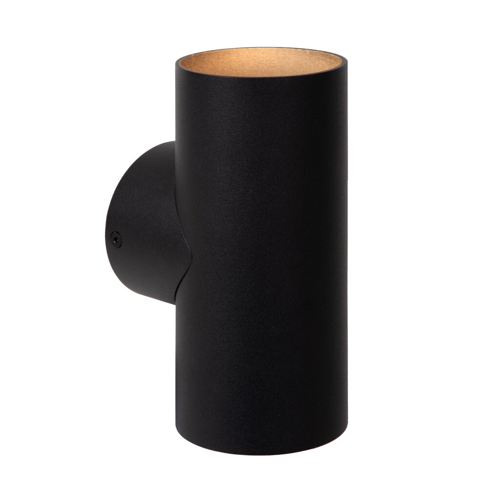 Lucide BONDI Vägglampa Svart, 2-ljuskällor main product photo