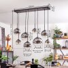 Koyoto Pendellampa 25 cm Klart, Rökfärger, 8-ljuskällor