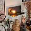 Diamoukope Vägglampa Svart, 1-ljuskällor