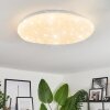 Esgos Taklampa LED Vit, 1-ljuskällor, Fjärrkontroll