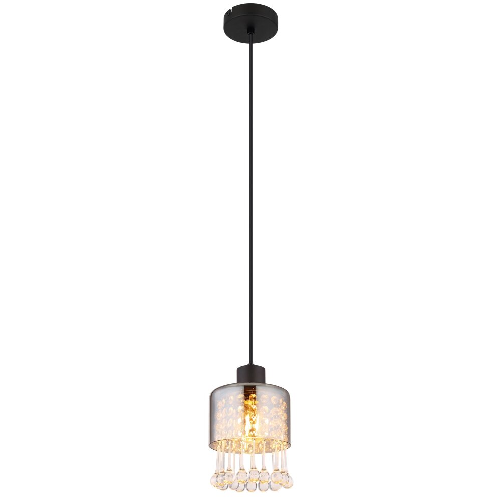 Globo HENDRY Pendellampa Svart, 1-ljuskällor main product photo
