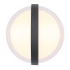 Globo ILLI vägglampa utomhus LED Antracit, 1-ljuskällor