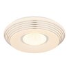 Globo PILLO Taklampa LED Vit, 1-ljuskällor, Fjärrkontroll