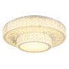 Globo MUCKY Taklampa LED Krom, 1-ljuskällor, Fjärrkontroll