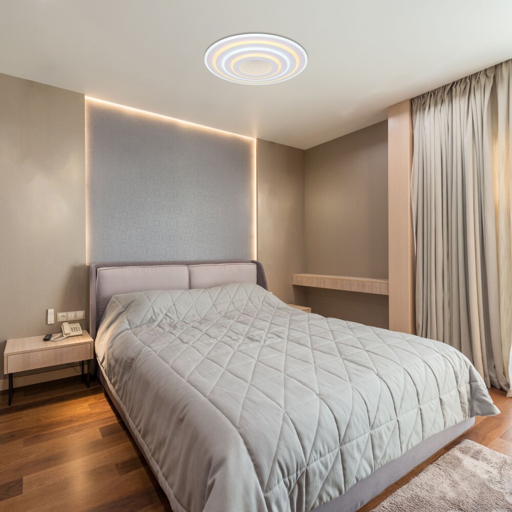 Globo JOCELYN Taklampa LED Vit, 1-ljuskällor, Fjärrkontroll main product photo