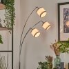 Lohobe Golvlampa Krom, Svart, 3-ljuskällor