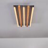 Favorina Taklampa, Panel LED Naturfärger, Svart, 1-ljuskällor