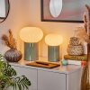 Godrie Bordslampa Turkos, 2-ljuskällor