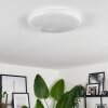 Benifla Taklampa, Panel LED Vit, 1-ljuskällor, Fjärrkontroll