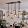 Apedo Pendellampa Amber, Klart, 8-ljuskällor