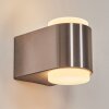 Fanshawe vägglampa utomhus, Up & Down Lampa LED Nickel matt, 2-ljuskällor