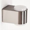 Fanshawe vägglampa utomhus, Up & Down Lampa LED Nickel matt, 2-ljuskällor