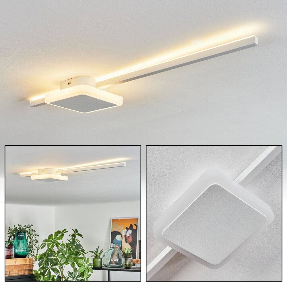 Amdal Taklampa LED Vit, 2-ljuskällor main product photo