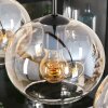 Apedo Pendellampa Amber, Klart, 5-ljuskällor