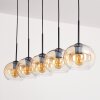 Apedo Pendellampa Amber, Klart, 5-ljuskällor