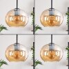 Apedo Pendellampa Amber, 4-ljuskällor