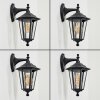Loria vägglampa utomhus Svart, 1-ljuskällor