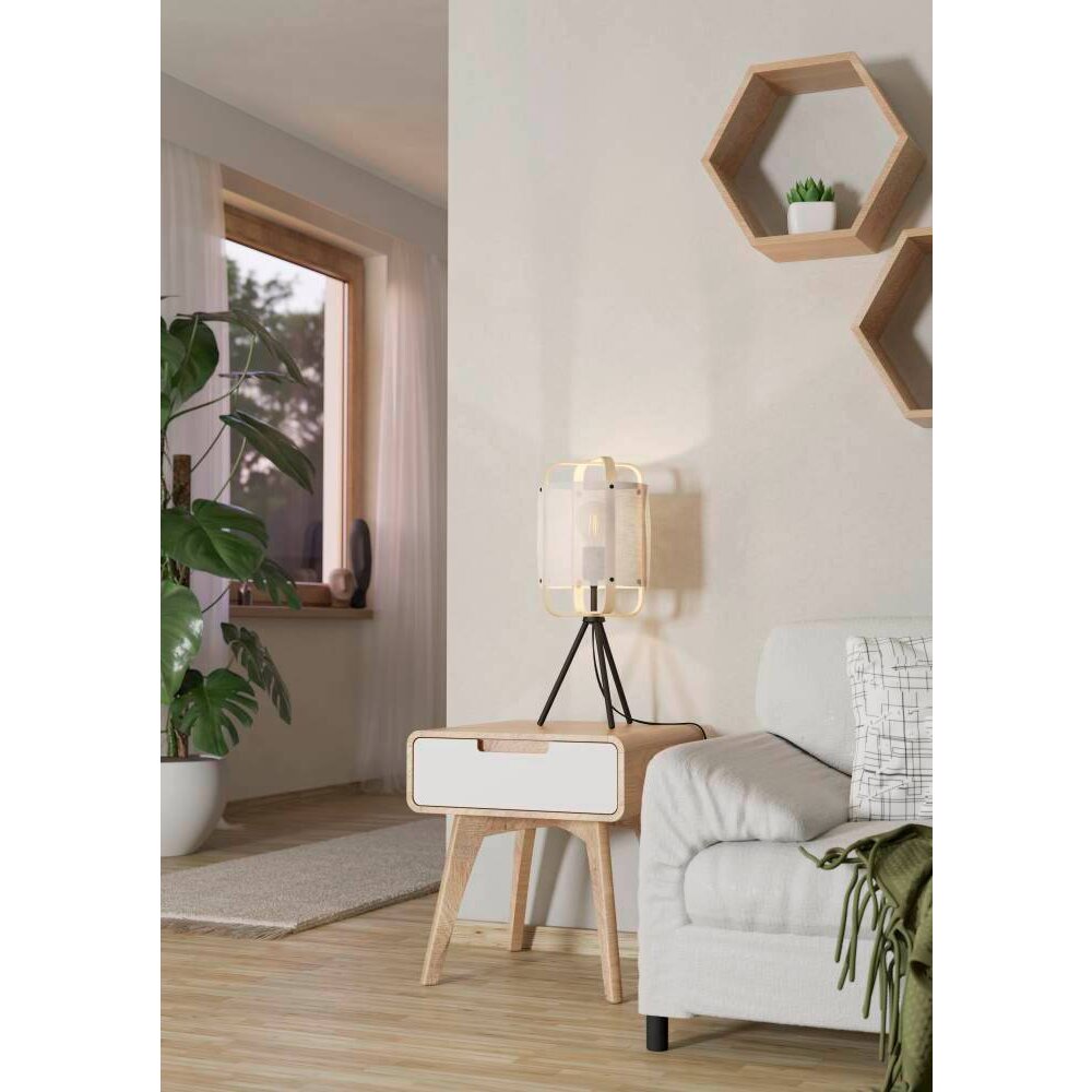 Eglo SURFLEET Bordslampa Svart, 1-ljuskällor main product photo