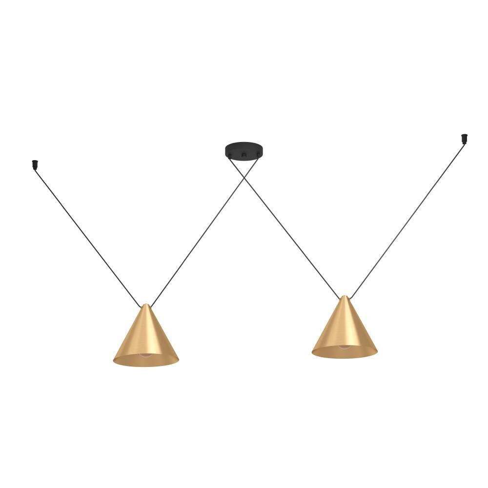 Eglo NARICES Pendellampa Svart, 2-ljuskällor main product photo