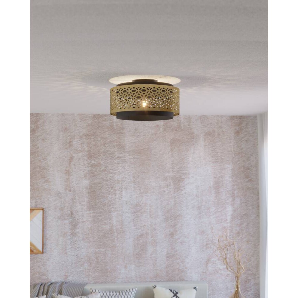 Eglo SANDBACH Taklampa Svart, 1-ljuskällor main product photo