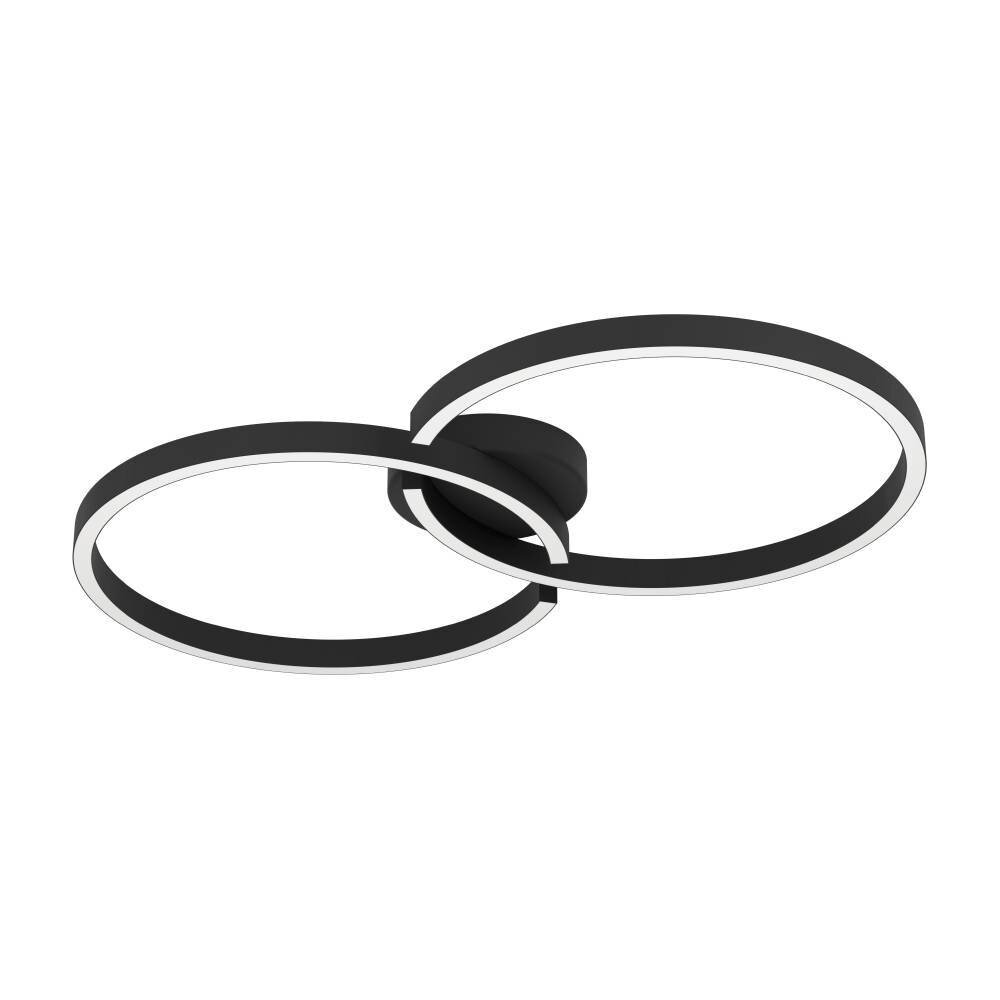 Eglo AMANDOLO Taklampa LED Svart, 1-ljuskällor, Fjärrkontroll, Färgväxlare main product photo