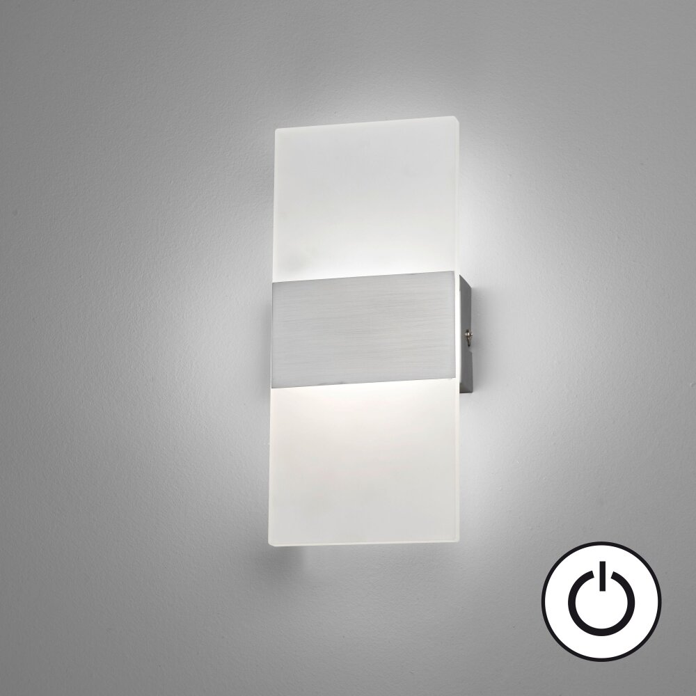 Honsel Lampor Foder Vägglampa LED Nickel matt, 1-ljuskällor main product photo