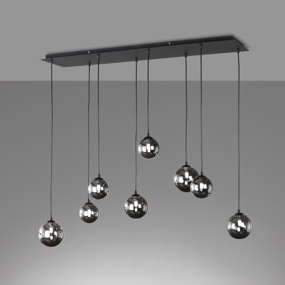 Honsel Lampor Bala Pendelbelysning LED Svart, 8-ljuskällor main product photo