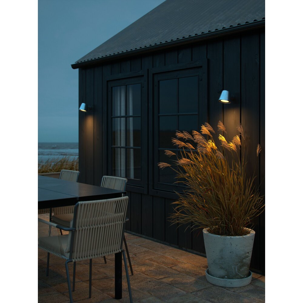 Nordlux ALERIA vägglampa utomhus Galvaniserad, 1-ljuskällor main product photo