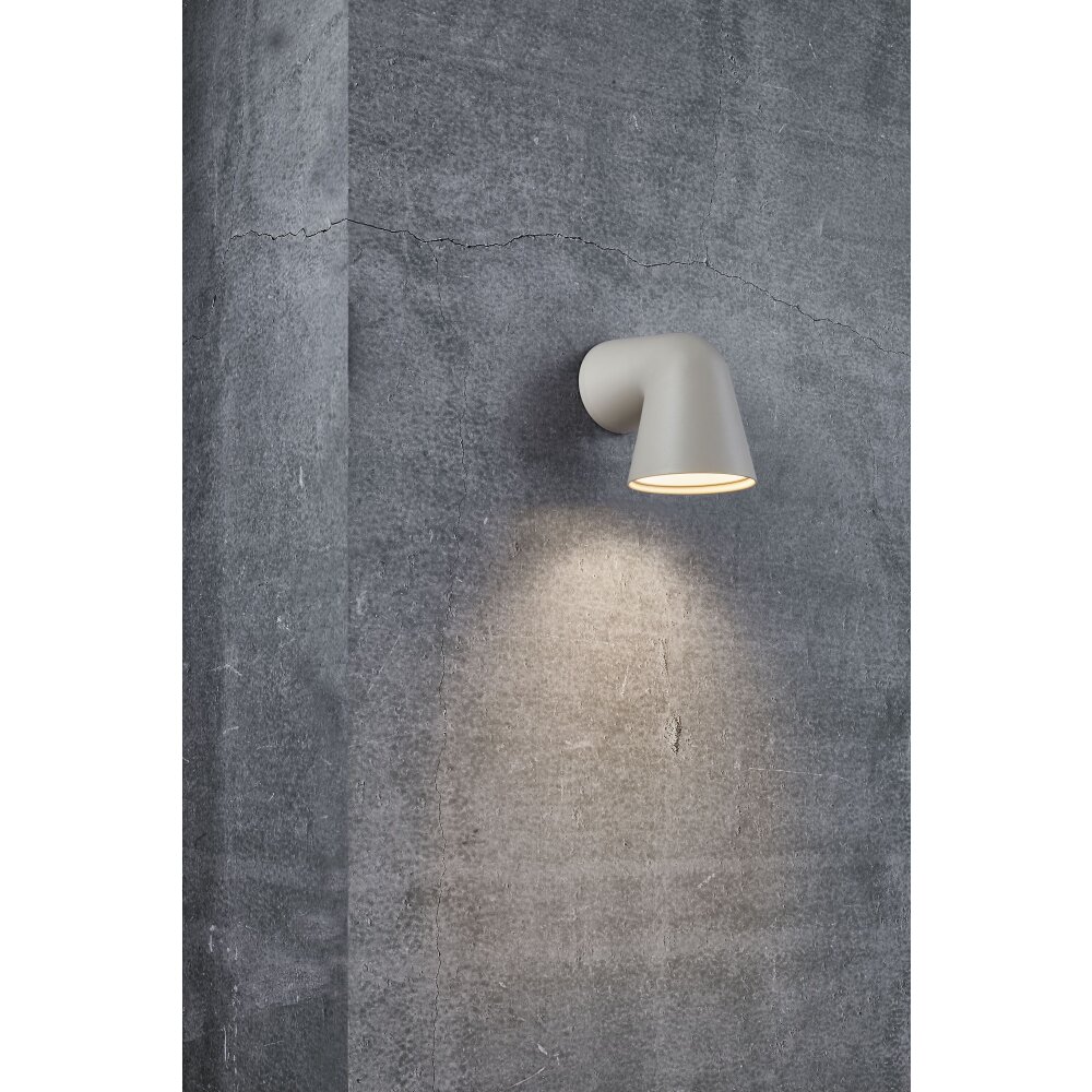 Nordlux FRONT Vägglampa Sandfärgad, 1-ljuskällor main product photo