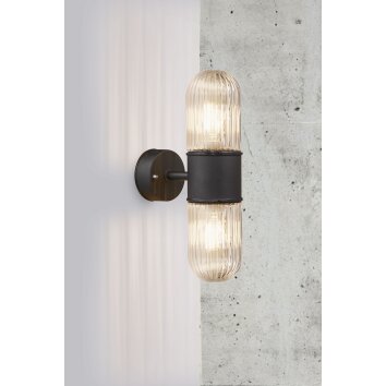 Nordlux KONYO vägglampa utomhus Svart, 2-ljuskällor Nordlux KONYO vägglampa utomhus Svart, 2-ljuskällor