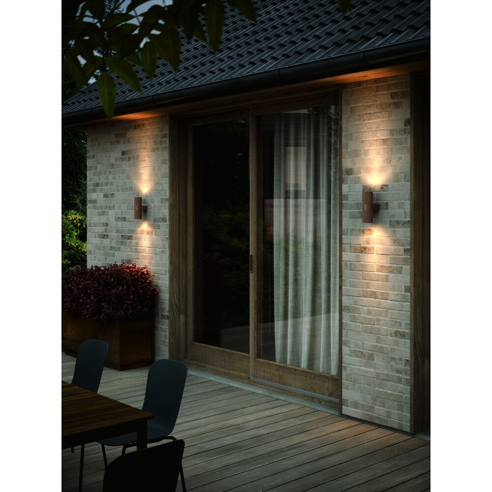 Nordlux KYKLOP Up & Down Lampa Rostfärger, 2-ljuskällor main product photo