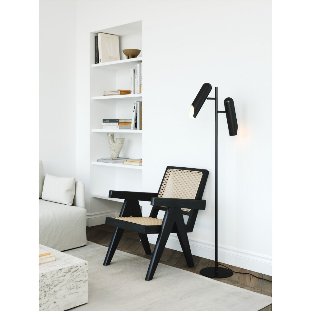 Design For The People by Nordlux ROCHELLE Golvlampa Svart, 2-ljuskällor main product photo