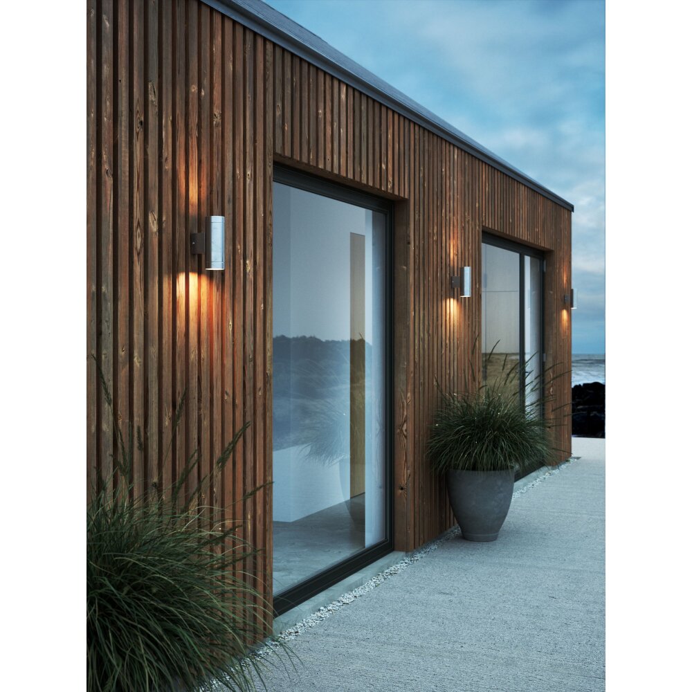 Nordlux TIN vägglampa utomhus Galvaniserad, 2-ljuskällor main product photo