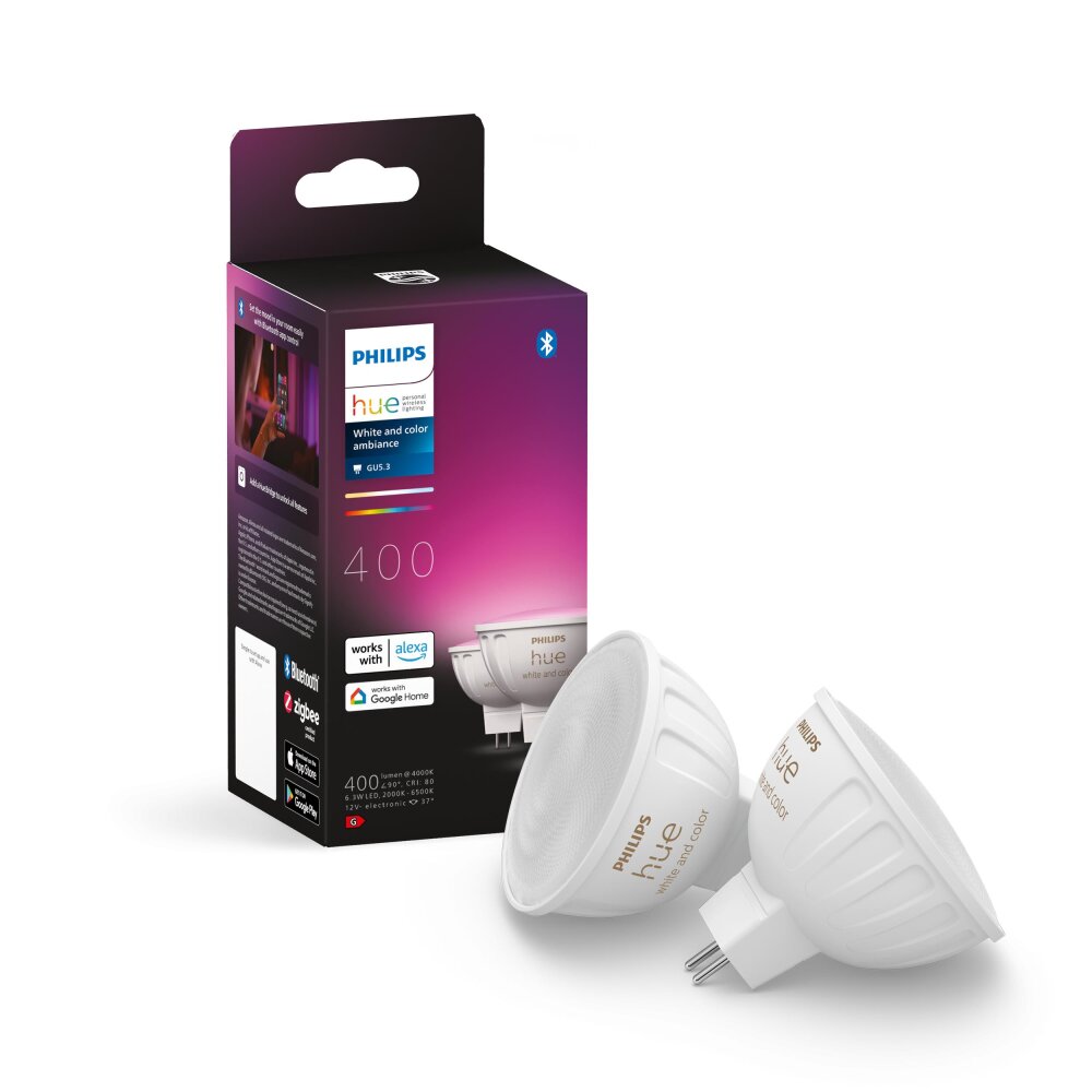 Philips Lampor GU5.3 LED 6.3 Watt varmvit dimbar 400 Lumen main product photo