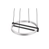 Trio Lampor Thompson Pendelbelysning LED Borstad aluminium, 1-ljuskällor, Fjärrkontroll, Färgväxlare