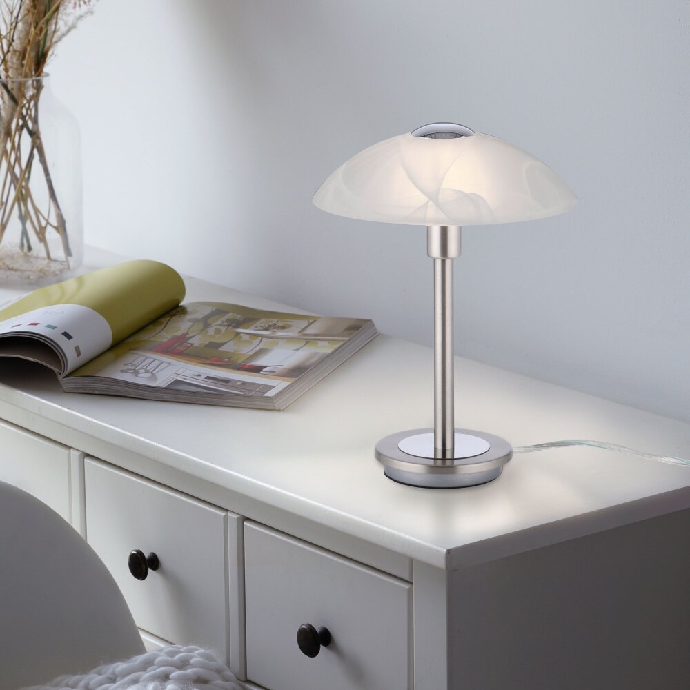 Paul Neuhaus ENOVA Bordslampa LED Silver, 1-ljuskällor main product photo