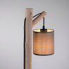 Leuchten Direkt TRIBU Bordslampa Naturfärger, Svart, 1-ljuskällor