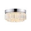 Paul Neuhaus KRISTA Taklampa LED Krom, 1-ljuskällor