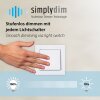 Paul Neuhaus KRISTA Taklampa LED Krom, 1-ljuskällor