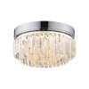 Paul Neuhaus KRISTA Taklampa LED Krom, 1-ljuskällor