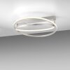 Paul Neuhaus Q-Serie Q-BELUGA Taklampa LED Silver, 1-ljuskällor, Fjärrkontroll