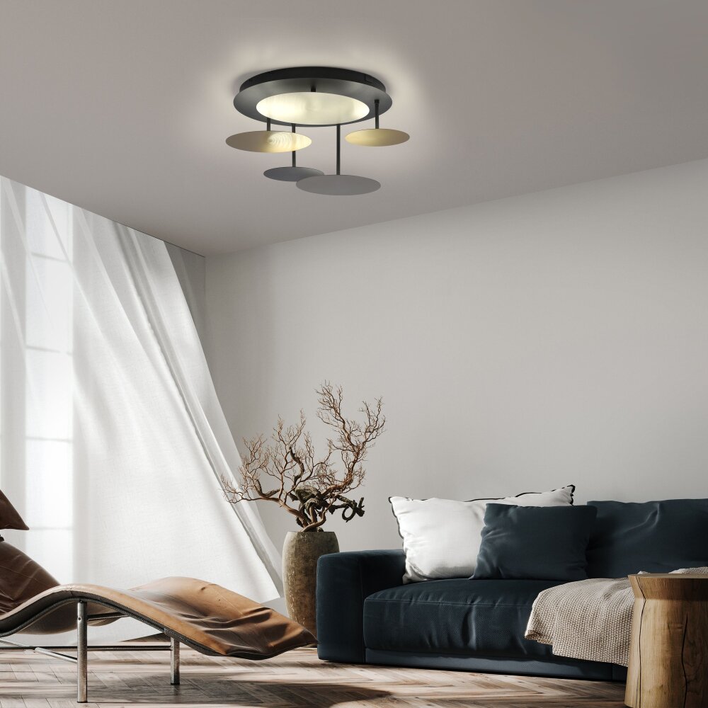Paul Neuhaus Q-Serie Q-PIATO Taklampa LED Vit, 1-ljuskällor, Fjärrkontroll main product photo