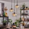 Apedo Pendellampa Amber, Klart, 3-ljuskällor