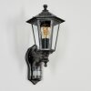 Loria vägglampa utomhus Grått, Svart, Silver, 1-ljuskällor, Rörelsedetektor