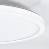 Pawcatuck Taklampa, Infälld lampa, Panel LED Vit, 1-ljuskällor