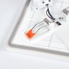 Pawcatuck Taklampa, Infälld lampa, Panel LED Vit, 1-ljuskällor